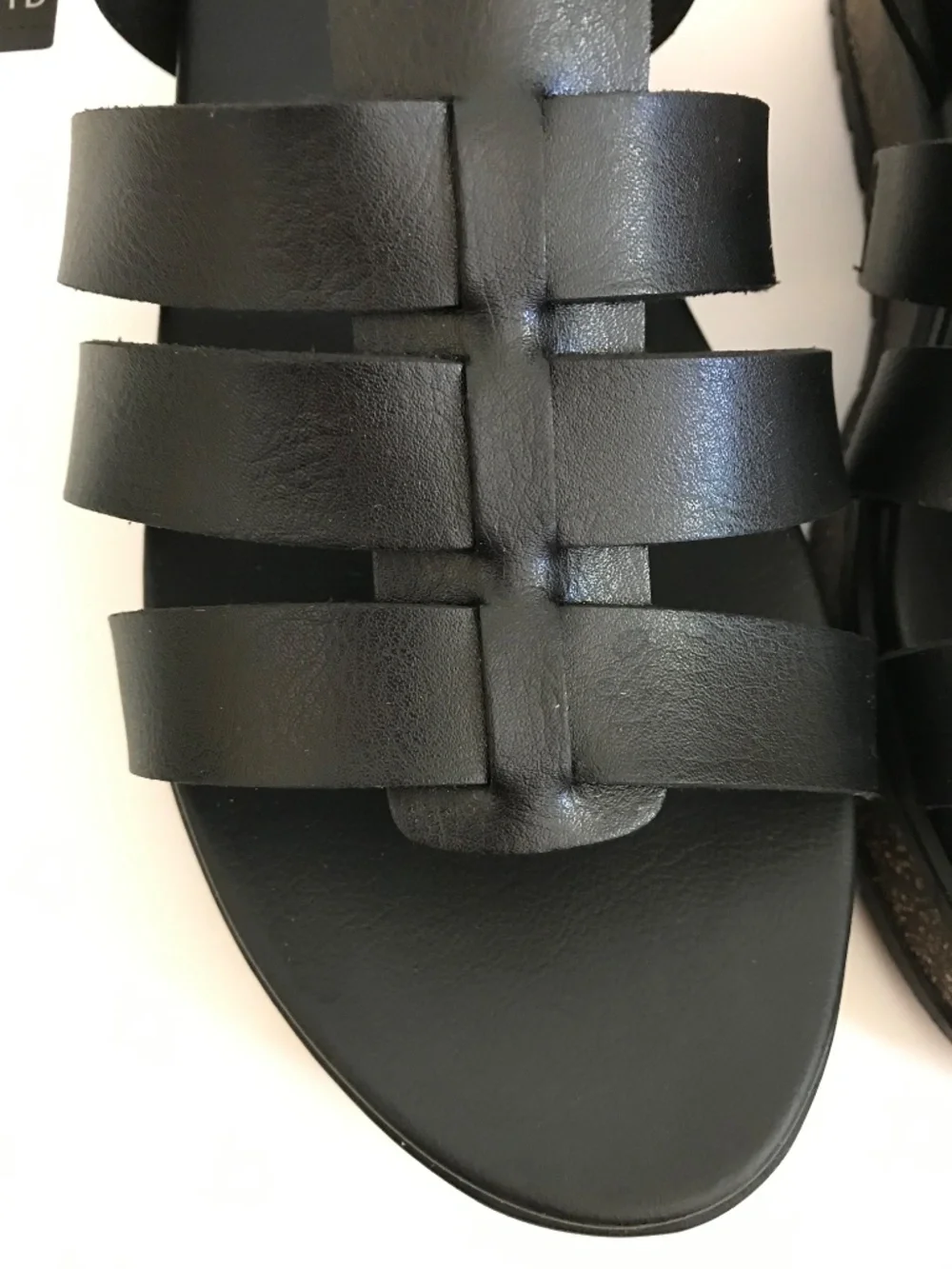 TORRID Fisherman Platform Sandals Extra Wide Width Black Women’s Size 10 WW